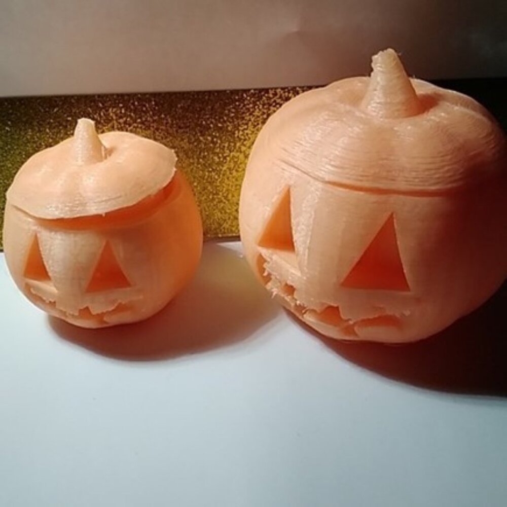 Halloween Trinkets boxes pumkin 2 pcs